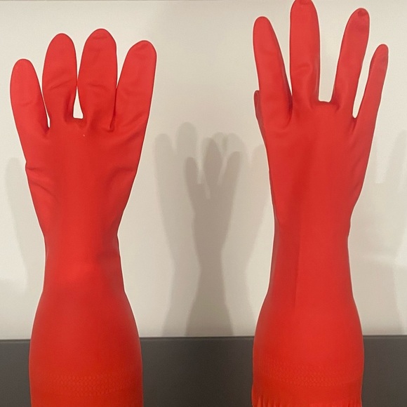 NWT MR.SIGA Reusable Dish Washing Gloves with Copper Nanoparticles, Latex Gloves - Picture 2 of 7